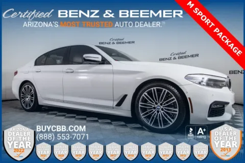 White 2019 BMW 5 Series 540i for sale in Scottsdale, AZ