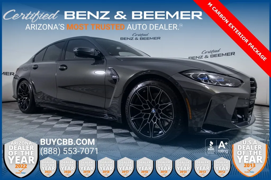 Gray 2023 BMW M3 for sale in Scottsdale, AZ