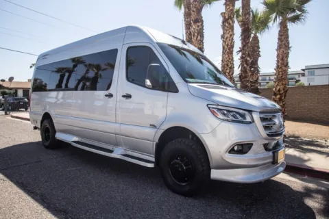 Silver 2022 Mercedes-Benz Sprinter 3500 Cargo 170 WB for sale in Scottsdale, AZ