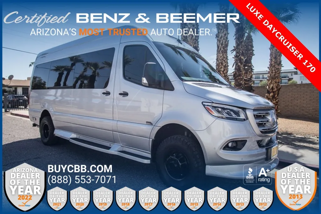 Silver 2022 Mercedes-Benz Sprinter 3500 Cargo 170 WB for sale in Scottsdale, AZ