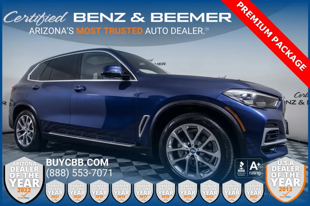 Blue 2023 BMW X5 sDrive40i for sale in Scottsdale, AZ