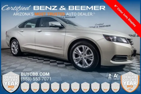 Silver 2014 Chevrolet Impala LT for sale in Scottsdale, AZ