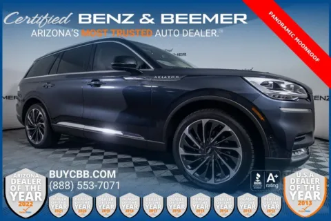 Blue 2022 Lincoln Aviator Reserve for sale in Scottsdale, AZ