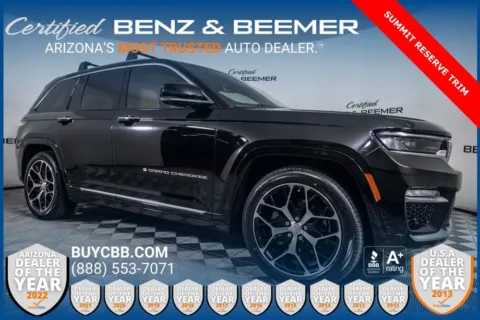 Black 2022 Jeep Grand Cherokee Summit for sale in Scottsdale, AZ