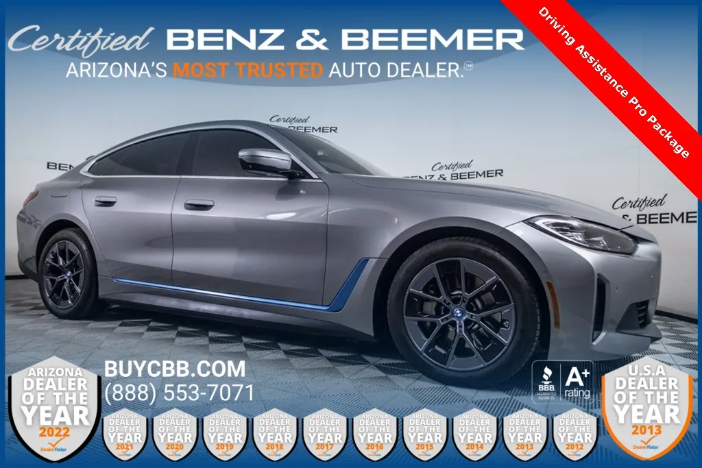 Gray 2022 BMW i4 eDrive40 for sale in Scottsdale, AZ