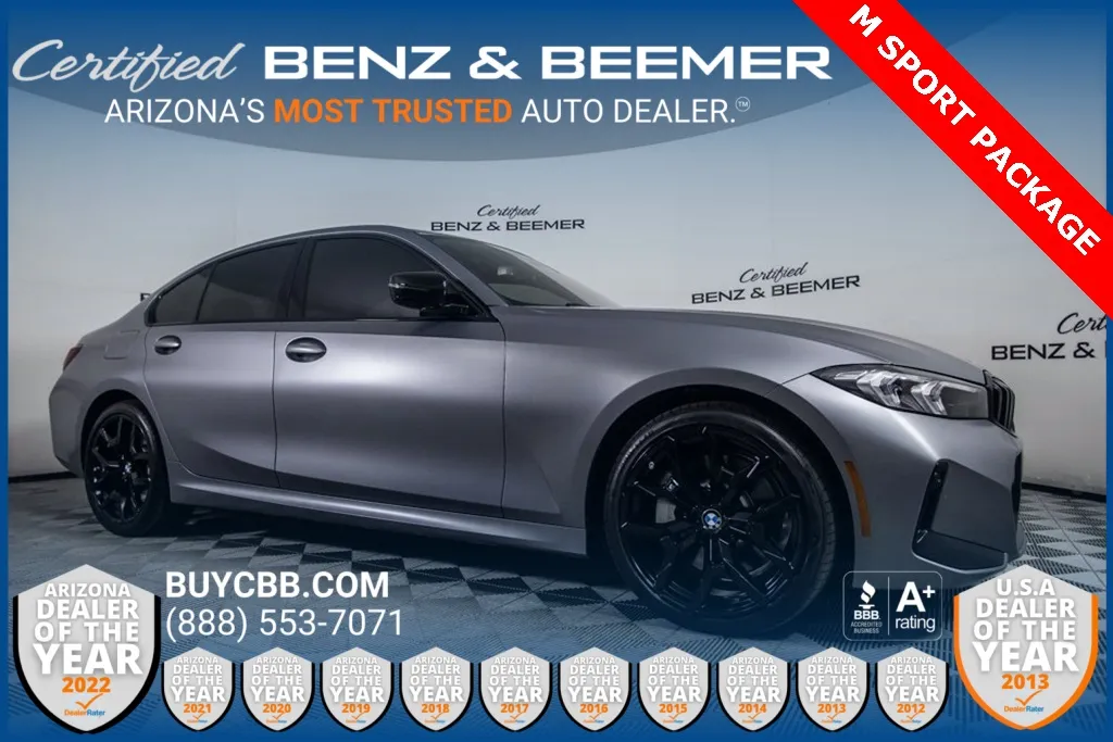 Gray 2025 BMW 3 Series 330i for sale in Scottsdale, AZ