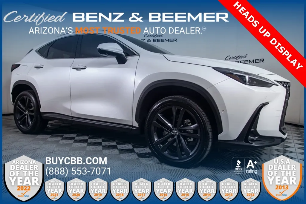 White 2023 Lexus NX 450h+ Luxury for sale in Scottsdale, AZ