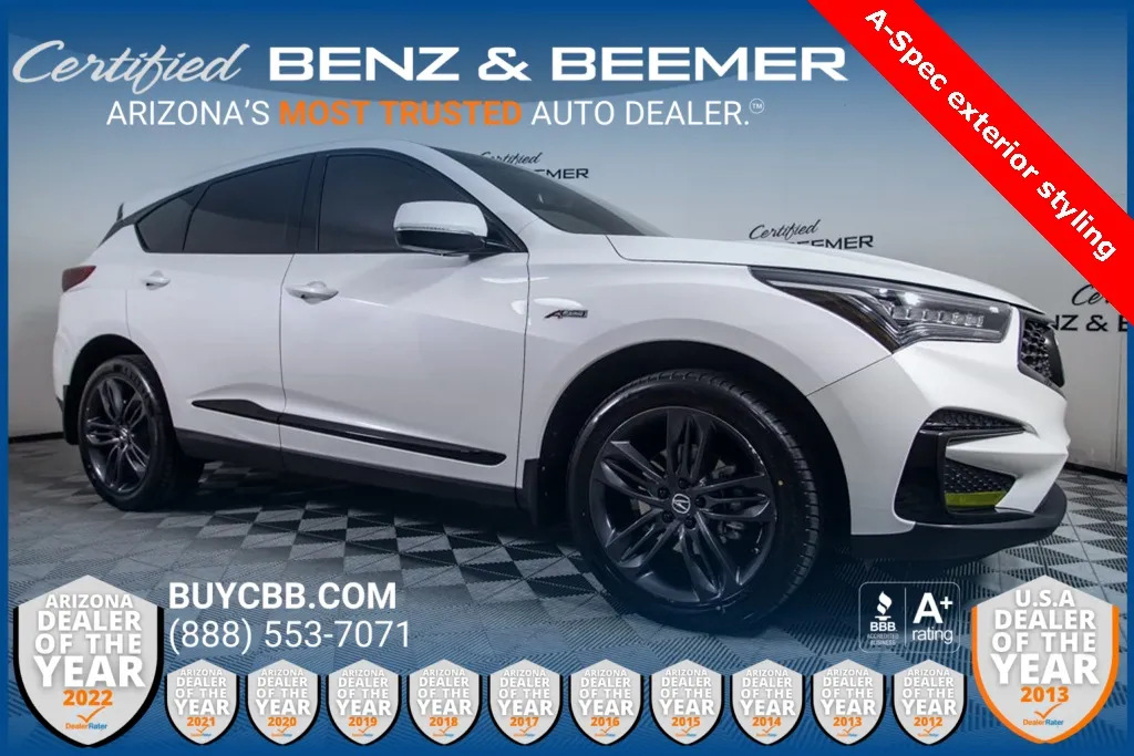 White 2020 Acura RDX A-Spec Package for sale in Scottsdale, AZ