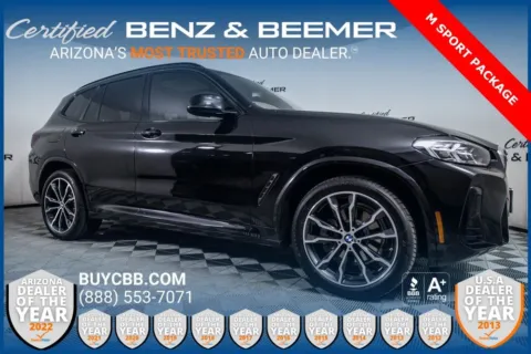 Black 2023 BMW X3 sDrive30i for sale in Scottsdale, AZ