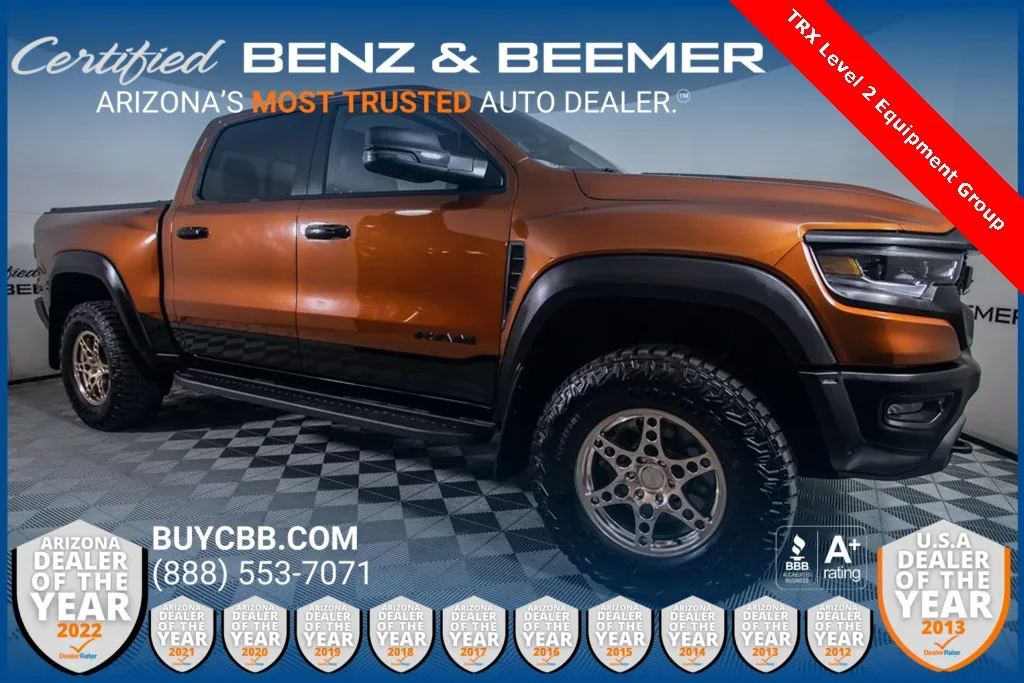Orange 2024 Ram 1500 TRX for sale in Scottsdale, AZ