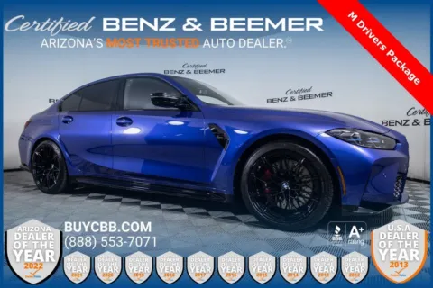 Blue 2024 BMW M3 Competition for sale in Scottsdale, AZ
