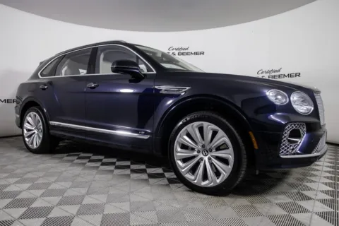 Blue 2021 Bentley Bentayga V8 for sale in Scottsdale, AZ