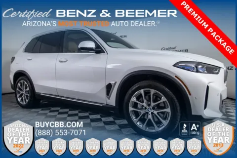 White 2024 BMW X5 xDrive40i for sale in Scottsdale, AZ
