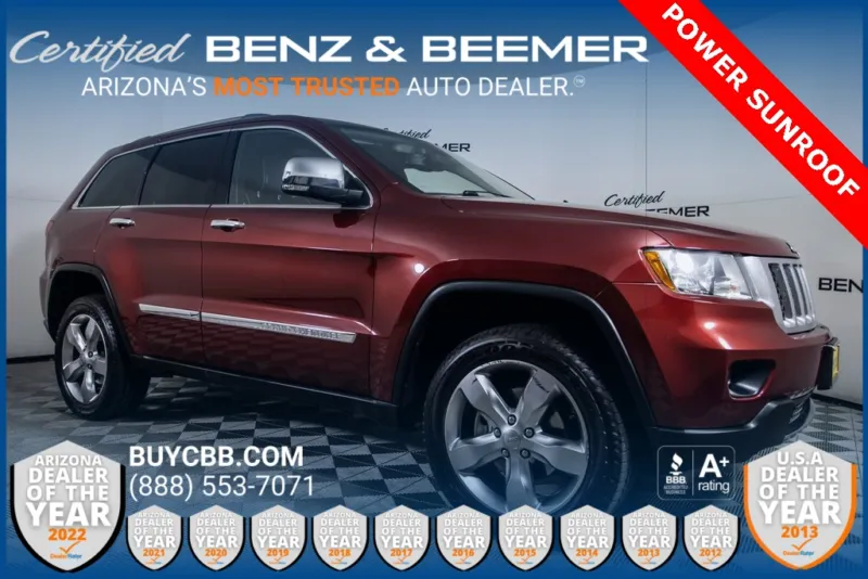 2012 Jeep Grand Cherokee Overland for sale in Scottsdale, AZ