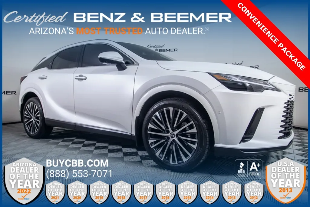 White 2024 Lexus RX 350h Premium Plus for sale in Scottsdale, AZ