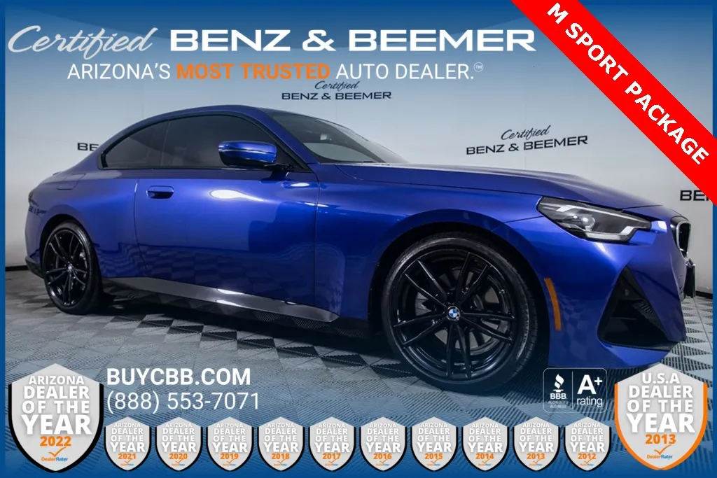 Blue 2024 BMW 2 Series 230i for sale in Scottsdale, AZ