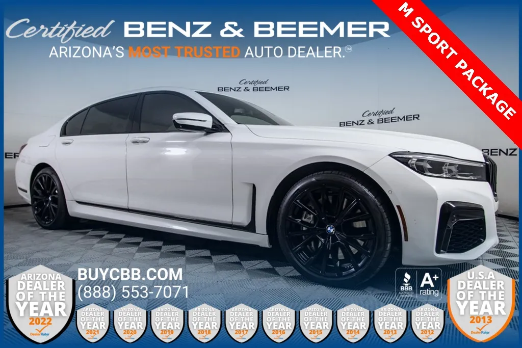 White 2021 BMW 7 Series 750i xDrive for sale in Scottsdale, AZ
