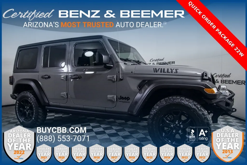 2021 Jeep Wrangler Unlimited Willys for sale in Scottsdale, AZ
