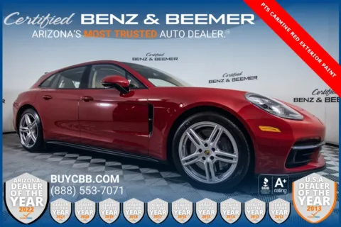 Red 2020 Porsche Panamera Sport Turismo 4S for sale in Scottsdale, AZ