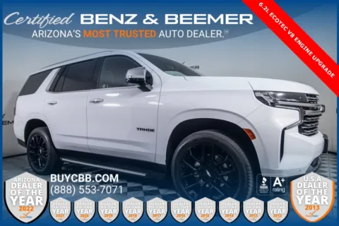 White 2022 Chevrolet Tahoe Premier for sale in Scottsdale, AZ