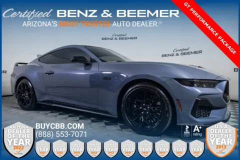 Blue 2024 Ford Mustang GT Premium for sale in Scottsdale, AZ