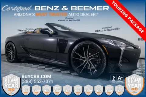 Black 2023 Lexus LC 500 for sale in Scottsdale, AZ