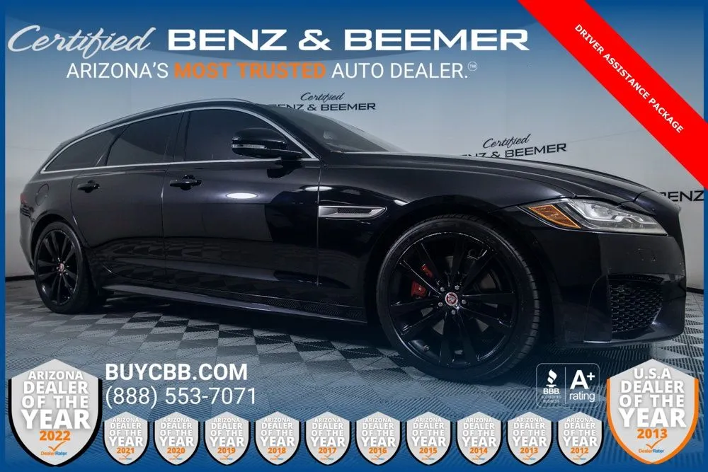 Black 2018 Jaguar XF S First Edition for sale in Scottsdale, AZ