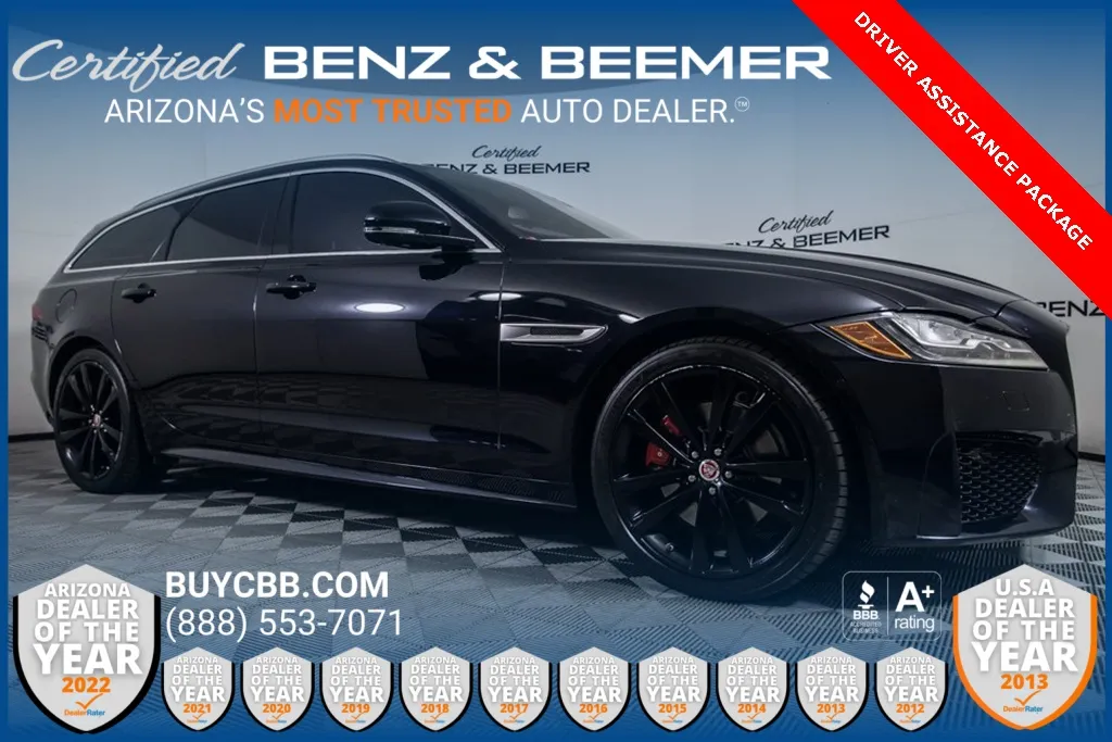 Black 2018 Jaguar XF S First Edition for sale in Scottsdale, AZ