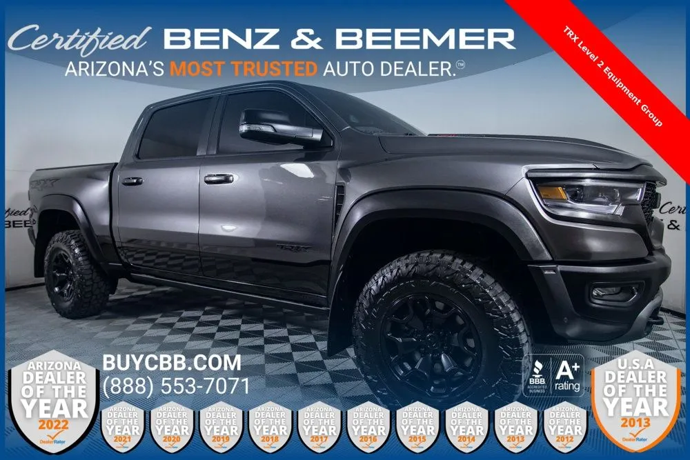 Gray 2022 Ram 1500 TRX for sale in Scottsdale, AZ
