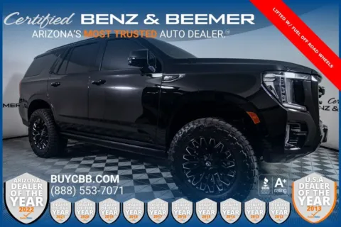 Black 2021 GMC Yukon AT4 for sale in Scottsdale, AZ