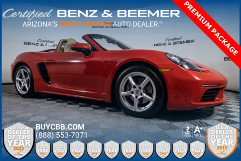 Red 2017 Porsche 718 Boxster for sale in Scottsdale, AZ