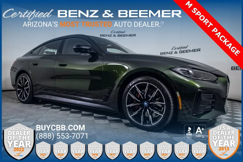 Green 2023 BMW i4 eDrive40 for sale in Scottsdale, AZ