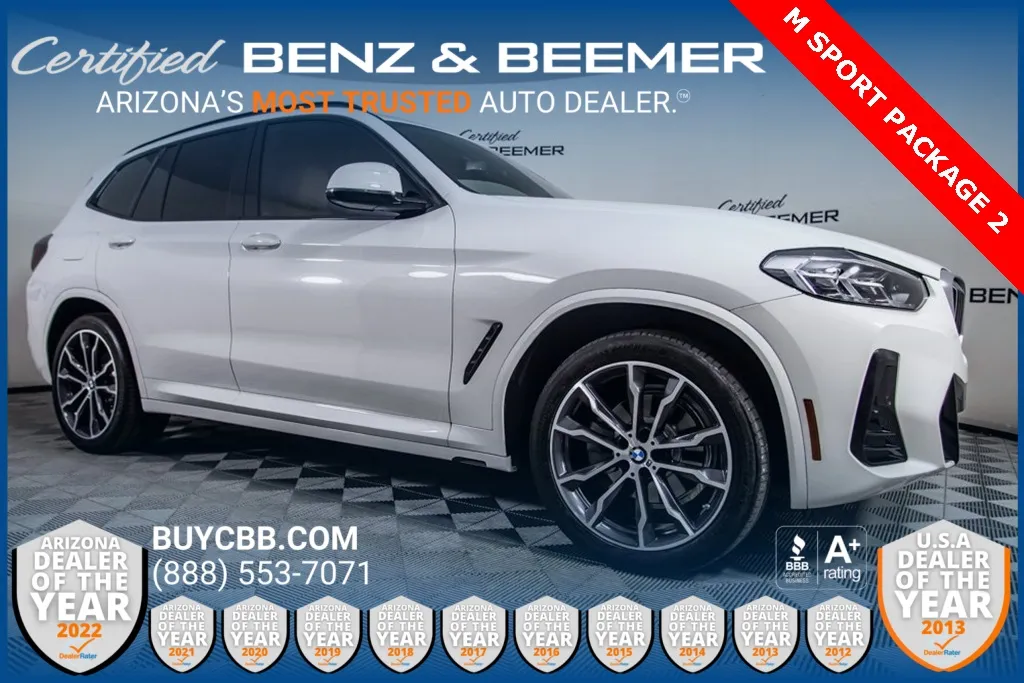 White 2022 BMW X3 xDrive30i for sale in Scottsdale, AZ