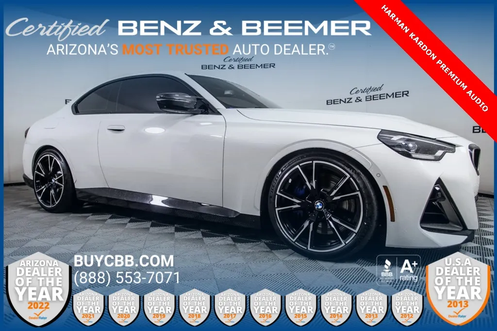 White 2023 BMW 2 Series M240i for sale in Scottsdale, AZ