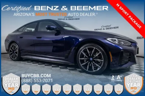 Blue 2023 BMW i4 eDrive40 for sale in Scottsdale, AZ