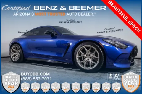 Blue 2025 Mercedes-Benz AMG GT 55 for sale in Scottsdale, AZ