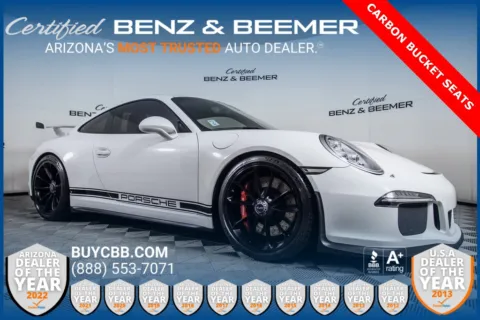 White 2015 Porsche 911 GT3 for sale in Scottsdale, AZ