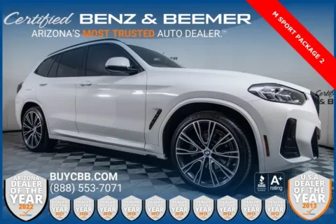 White 2022 BMW X3 sDrive30i for sale in Scottsdale, AZ