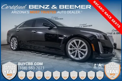 Black 2018 Cadillac CTS-V for sale in Scottsdale, AZ