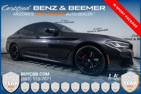 Gray 2022 BMW 5 Series 540i for sale in Scottsdale, AZ