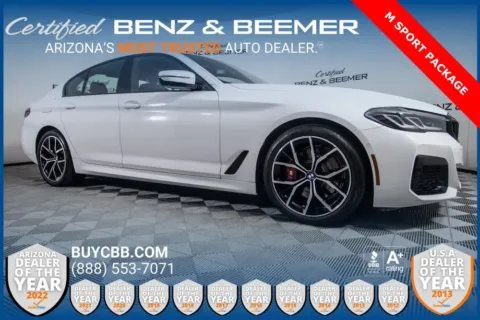 White 2022 BMW 5 Series 530i for sale in Scottsdale, AZ