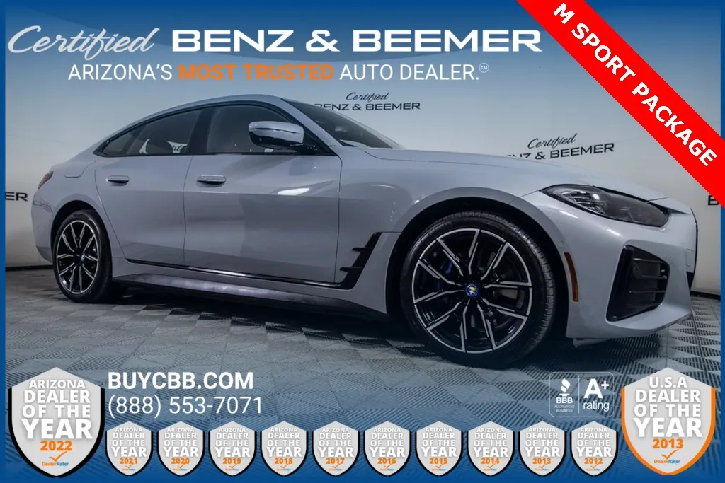 Gray 2022 BMW i4 eDrive40 for sale in Scottsdale, AZ