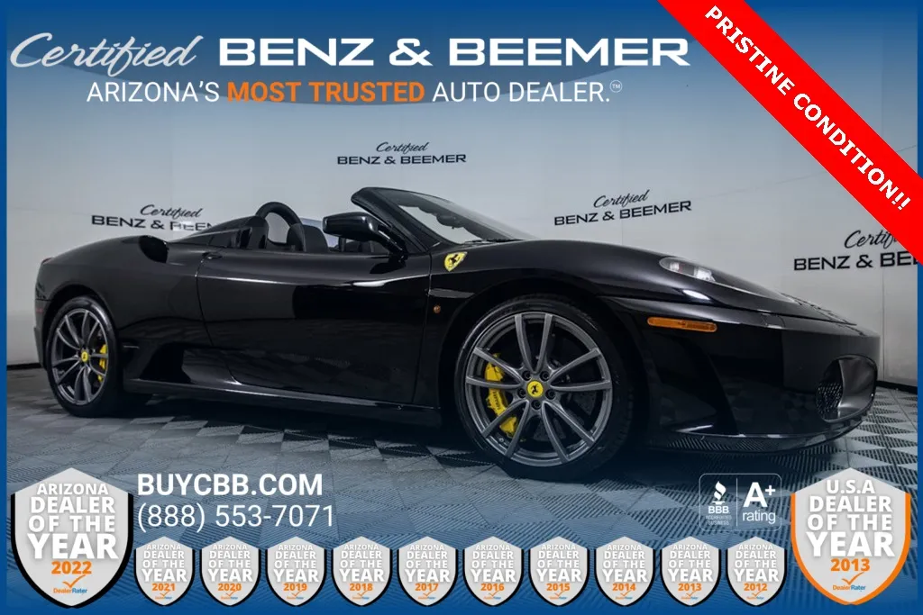 Black 2008 Ferrari F430 Spider for sale in Scottsdale, AZ