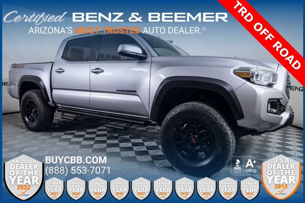 Silver 2020 Toyota Tacoma TRD Off-Road for sale in Scottsdale, AZ