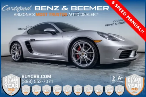 Silver 2024 Porsche 718 Cayman S for sale in Scottsdale, AZ