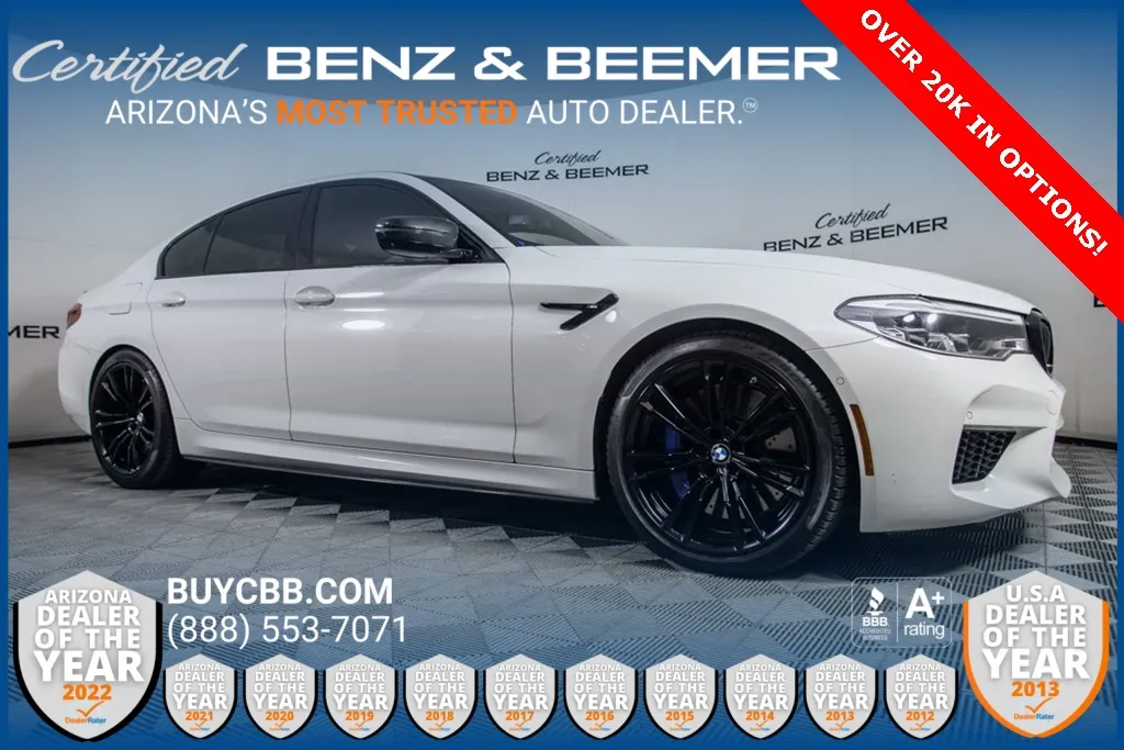 White 2020 BMW M5 Competition for sale in Scottsdale, AZ