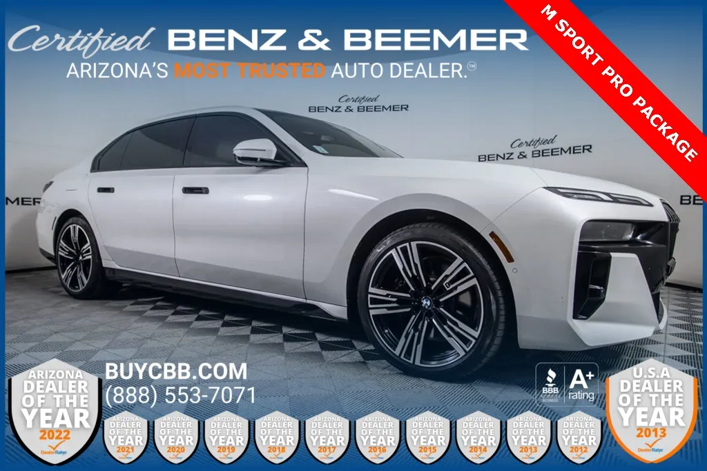 White 2024 BMW 7 Series 760i xDrive for sale in Scottsdale, AZ