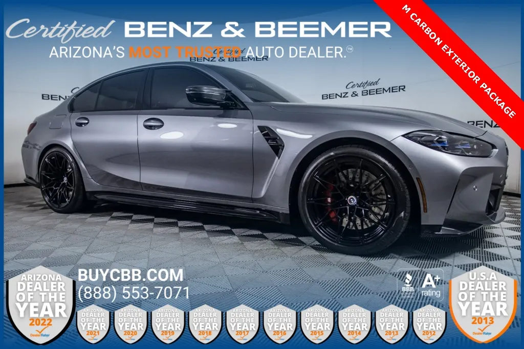 Gray 2024 BMW M3 Competition for sale in Scottsdale, AZ