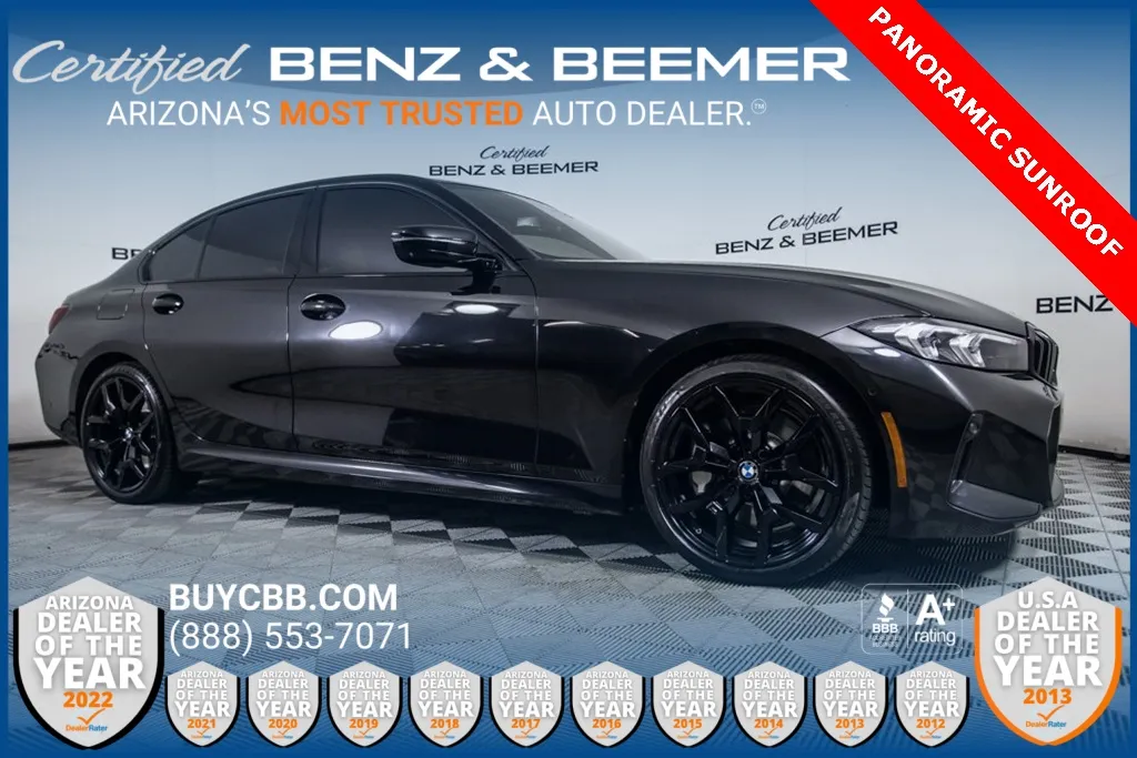 Black 2025 BMW 3 Series 330i for sale in Scottsdale, AZ