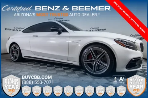 White 2023 Mercedes-Benz C-Class C 63 S AMG for sale in Scottsdale, AZ